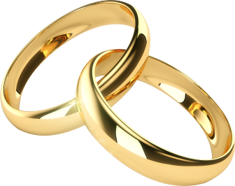 anelli d'oro sposi matrimonio